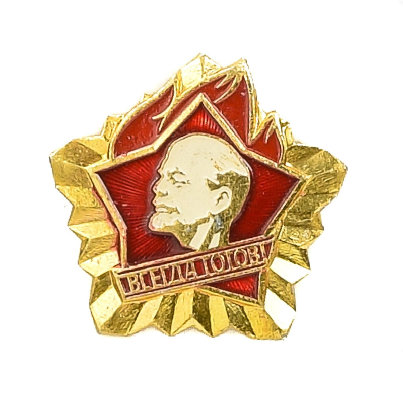 Soviet Union Enamel Pins Vladimir Lenin Pioneer Badges Real Insignias from USSR