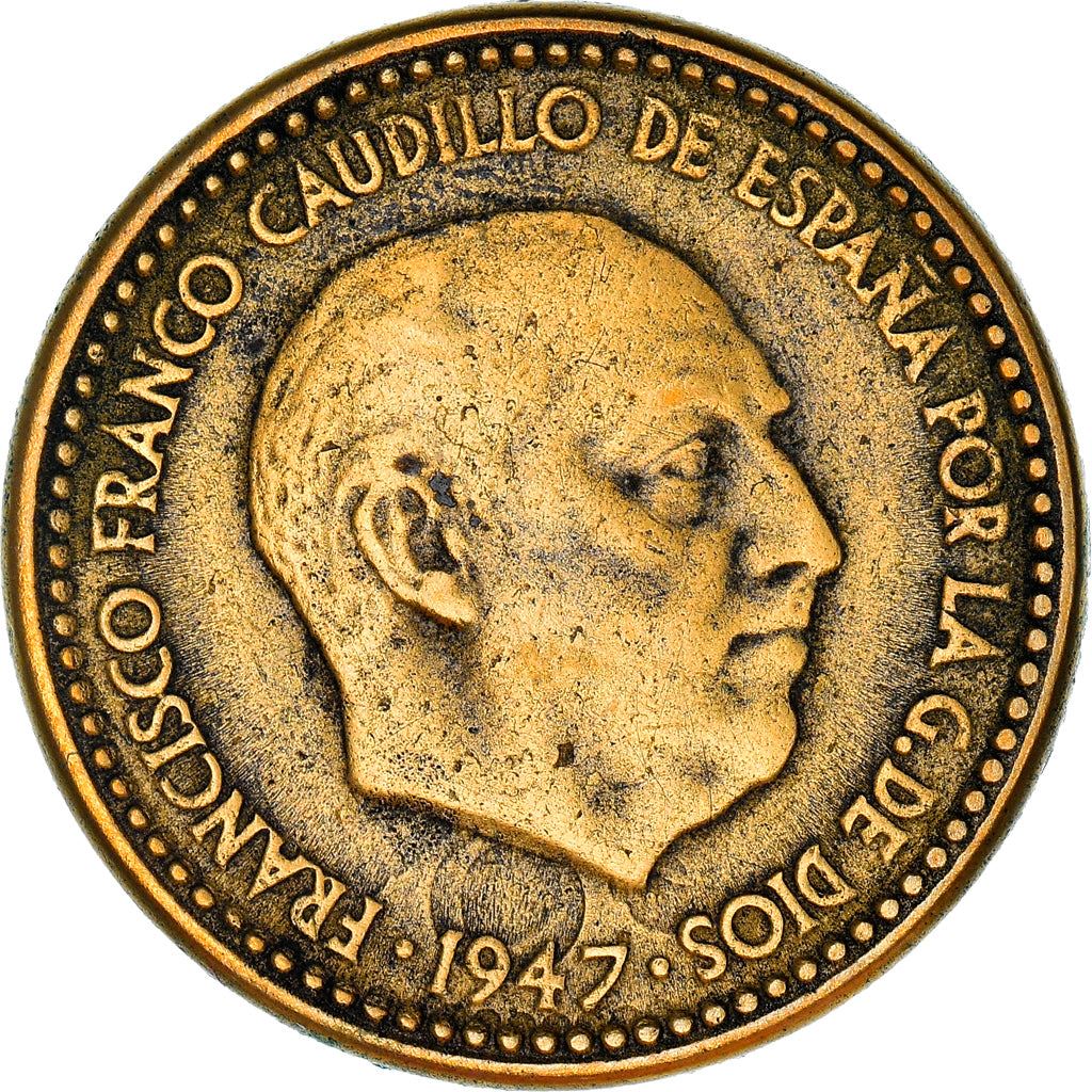 Spain 1 Peseta | 100 Coins | Spanish Francisco Franco | KM775 | 1946 - 1963