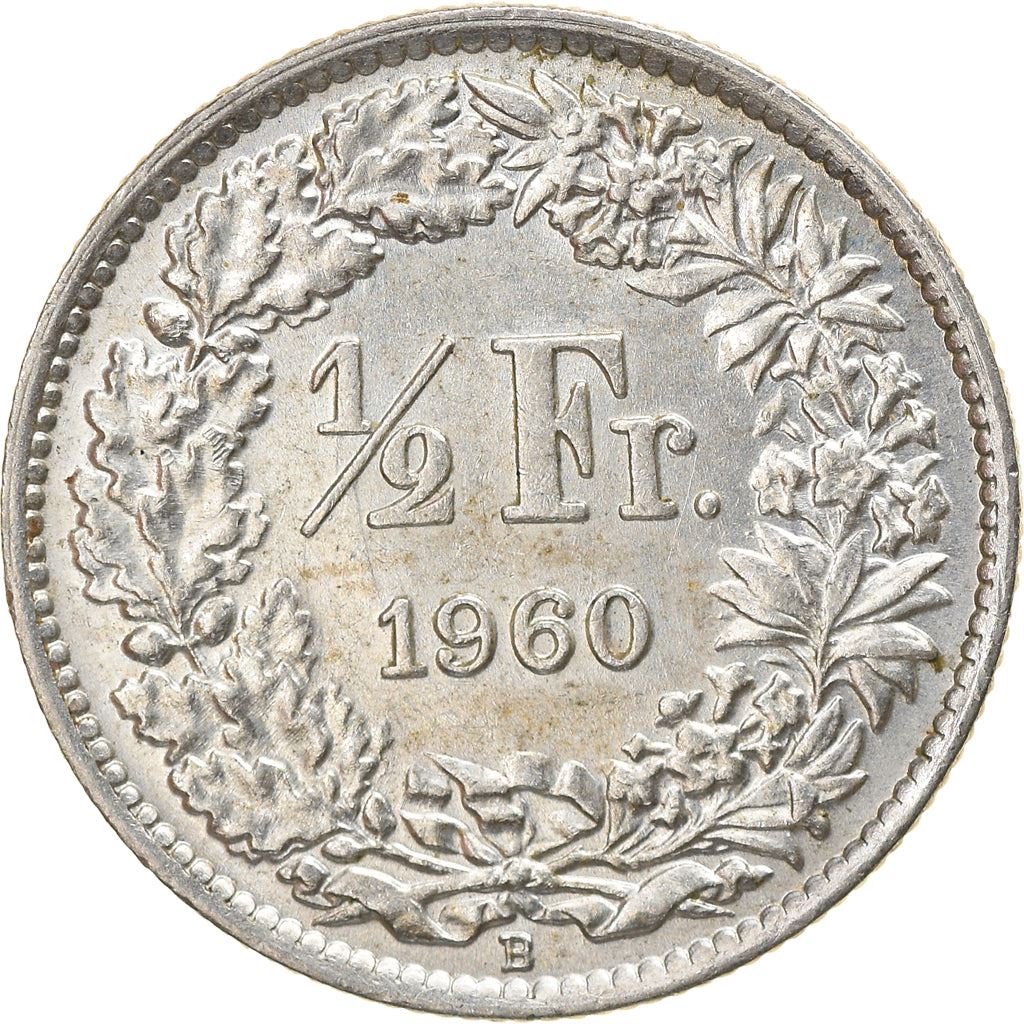 Switzerland Coin Swiss ½ Franc | Helvetia | KM23 | 1875 - 1967