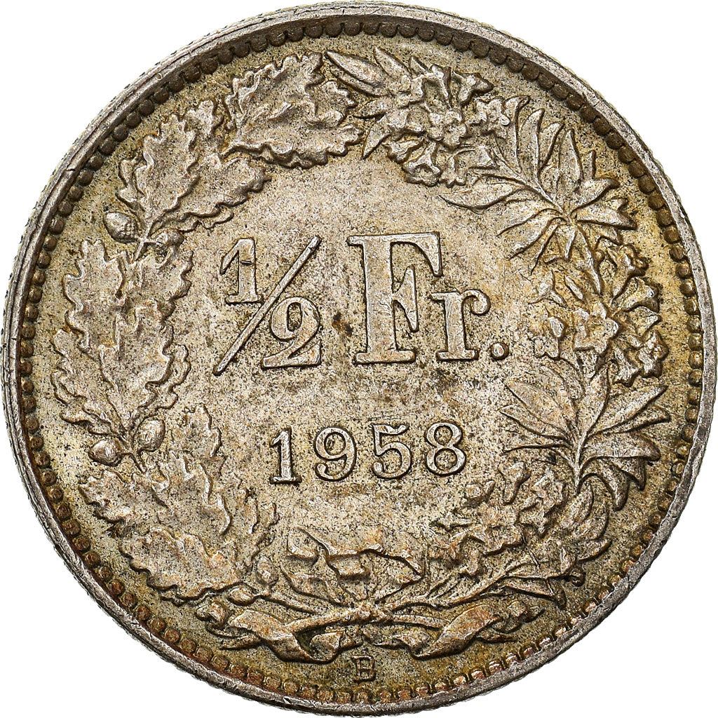 Switzerland Coin Swiss ½ Franc | Helvetia | KM23 | 1875 - 1967