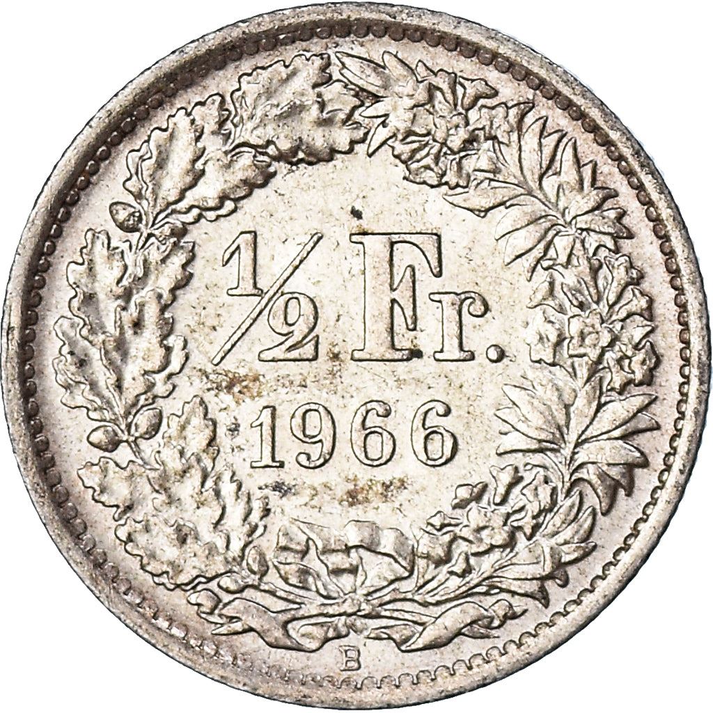 Switzerland Coin Swiss ½ Franc | Helvetia | KM23 | 1875 - 1967