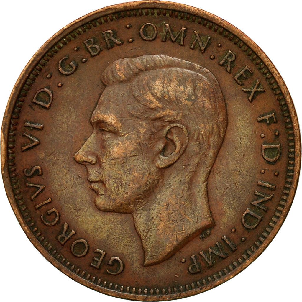 United Kingdom 1/2 Penny | 100 Coins | King George VI | 1937 - 1948