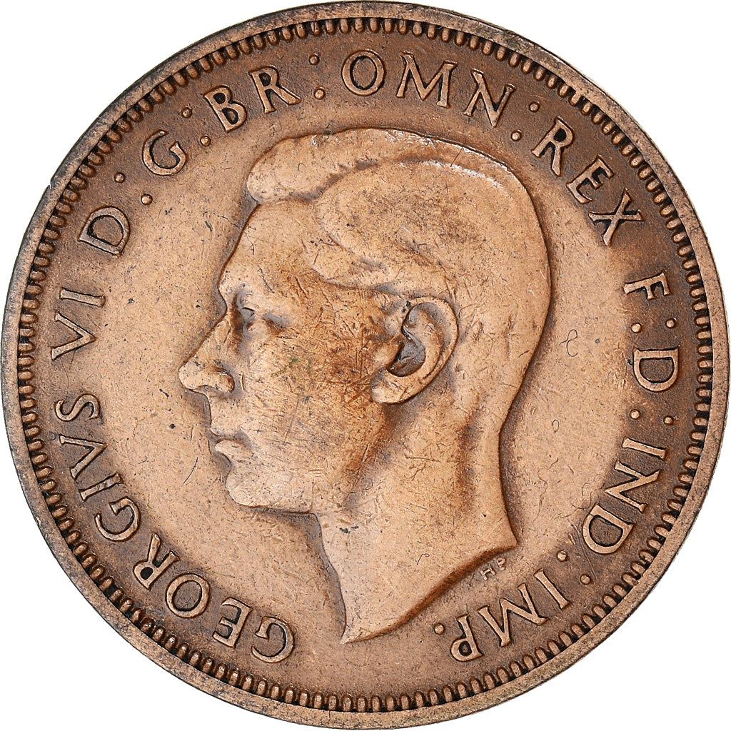 United Kingdom 1/2 Penny | 100 Coins | King George VI | 1937 - 1948