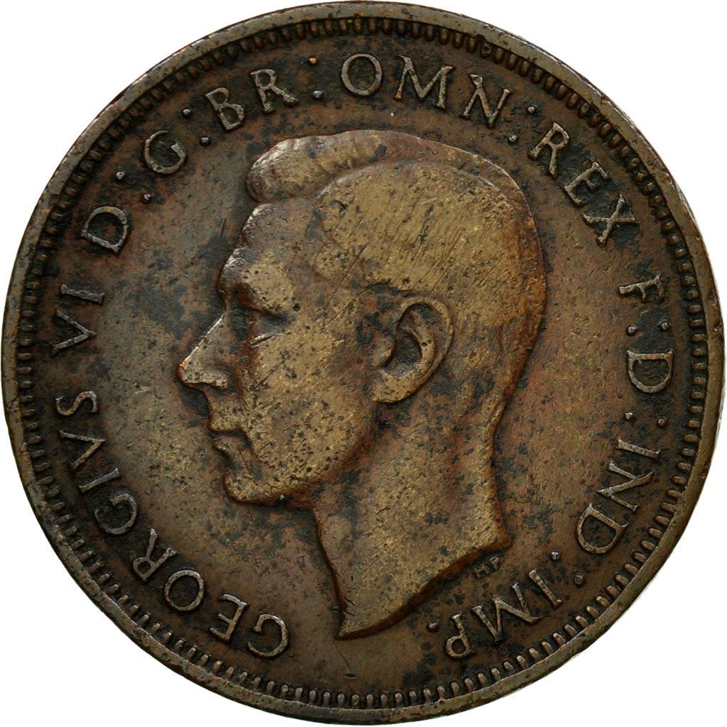 United Kingdom 1/2 Penny | 100 Coins | King George VI | 1937 - 1948