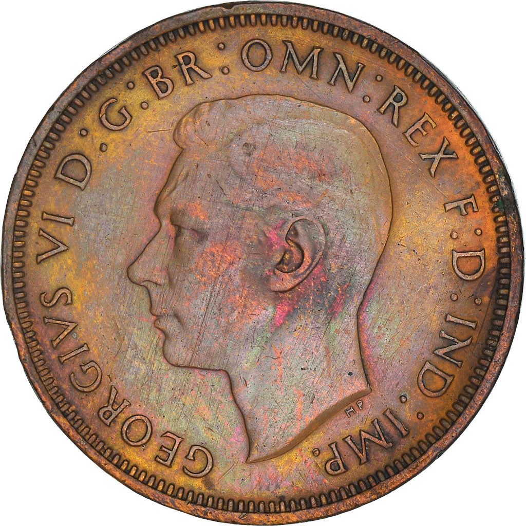 United Kingdom 1/2 Penny | 100 Coins | King George VI | 1937 - 1948