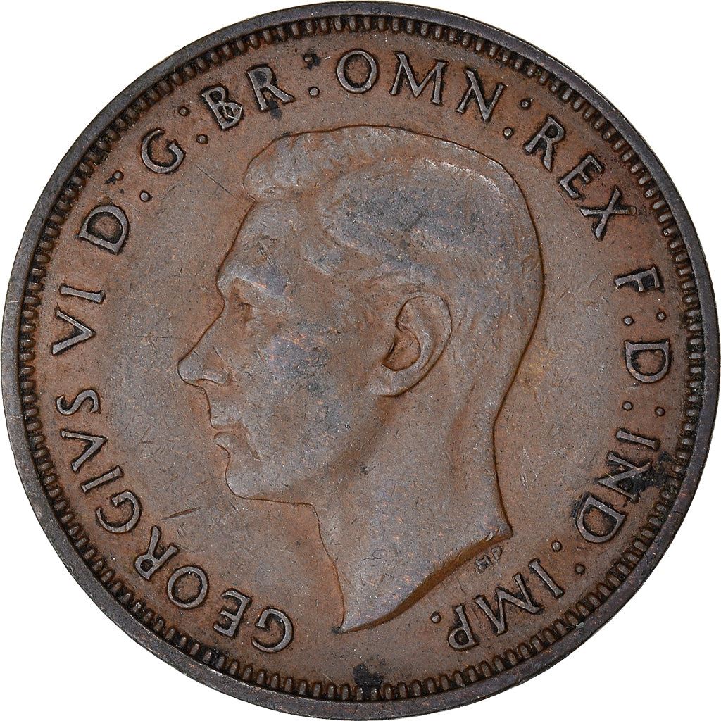 United Kingdom 1/2 Penny | 100 Coins | King George VI | 1937 - 1948