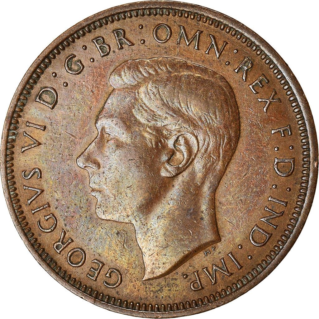 United Kingdom 1/2 Penny | 100 Coins | King George VI | 1937 - 1948