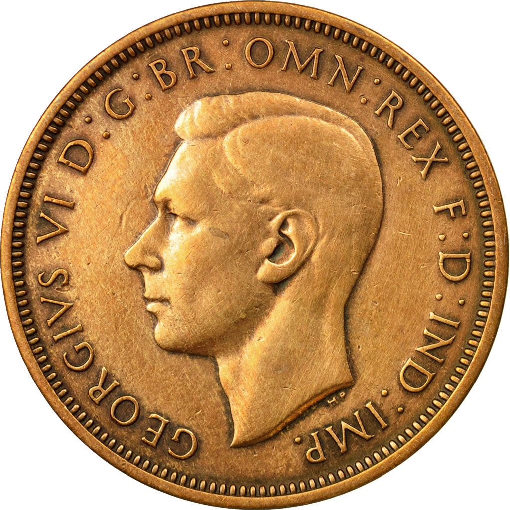 United Kingdom 1/2 Penny | 100 Coins | King George VI | 1937 - 1948