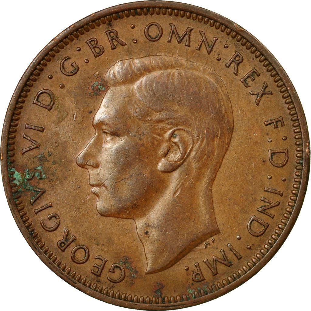 United Kingdom 1/2 Penny | 100 Coins | King George VI | 1937 - 1948