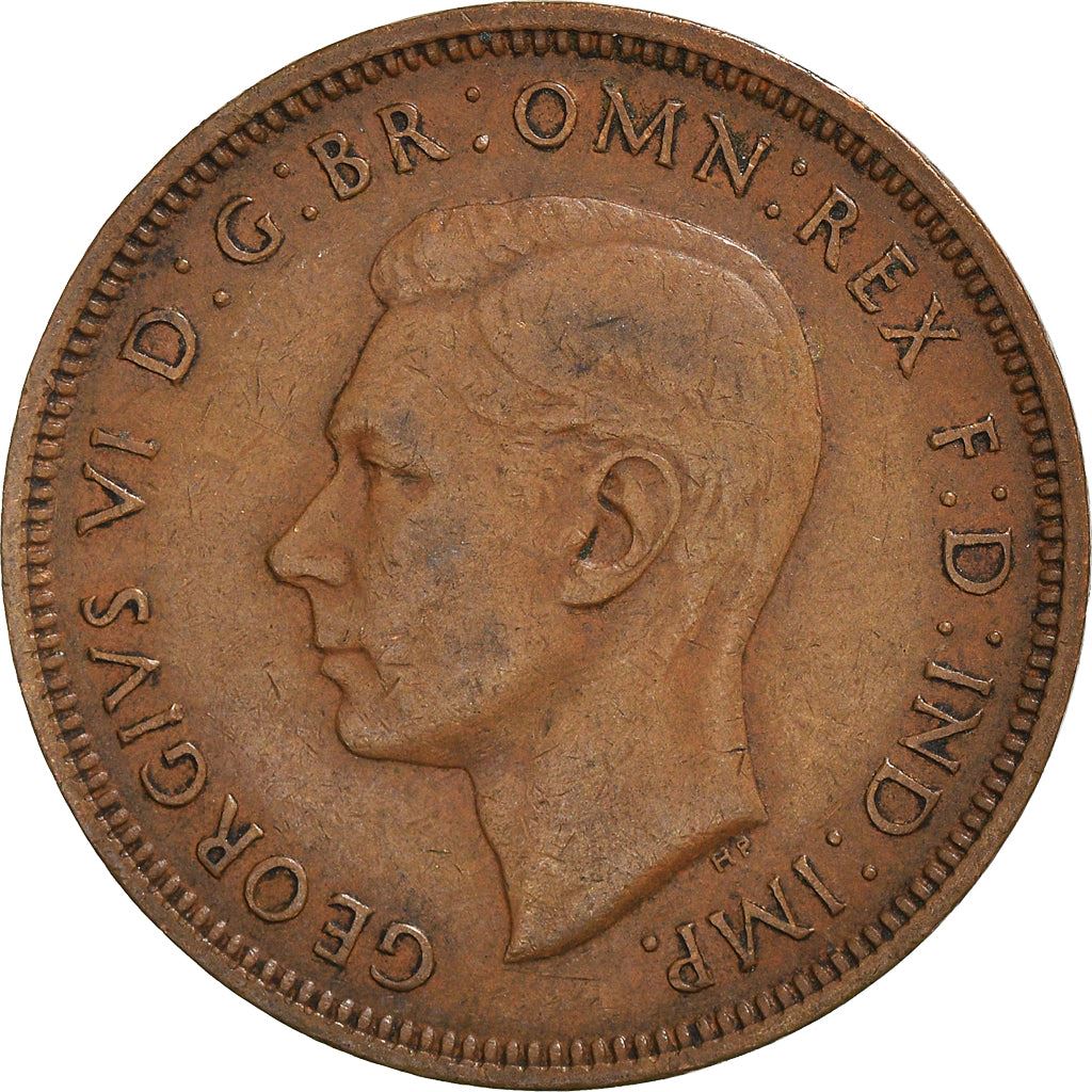 United Kingdom 1/2 Penny | 100 Coins | King George VI | 1937 - 1948