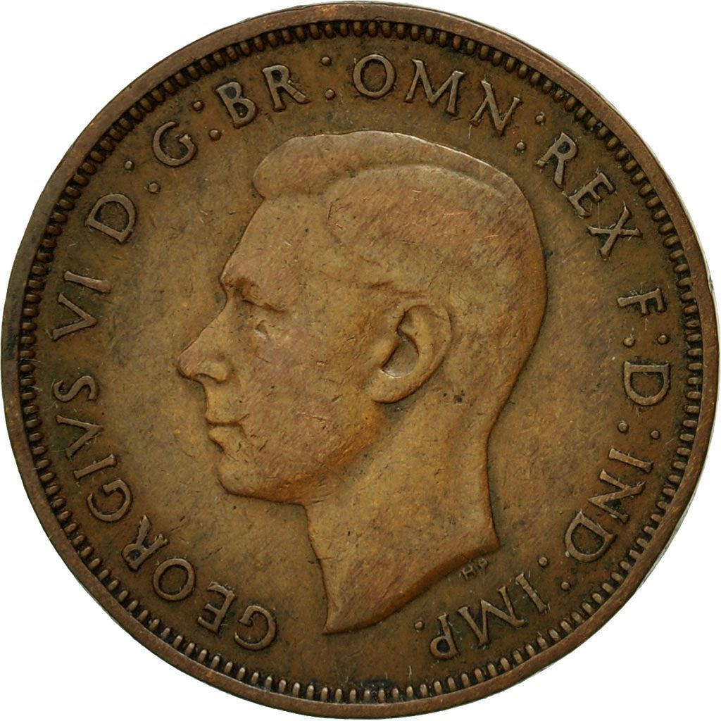 United Kingdom 1/2 Penny | 100 Coins | King George VI | 1937 - 1948