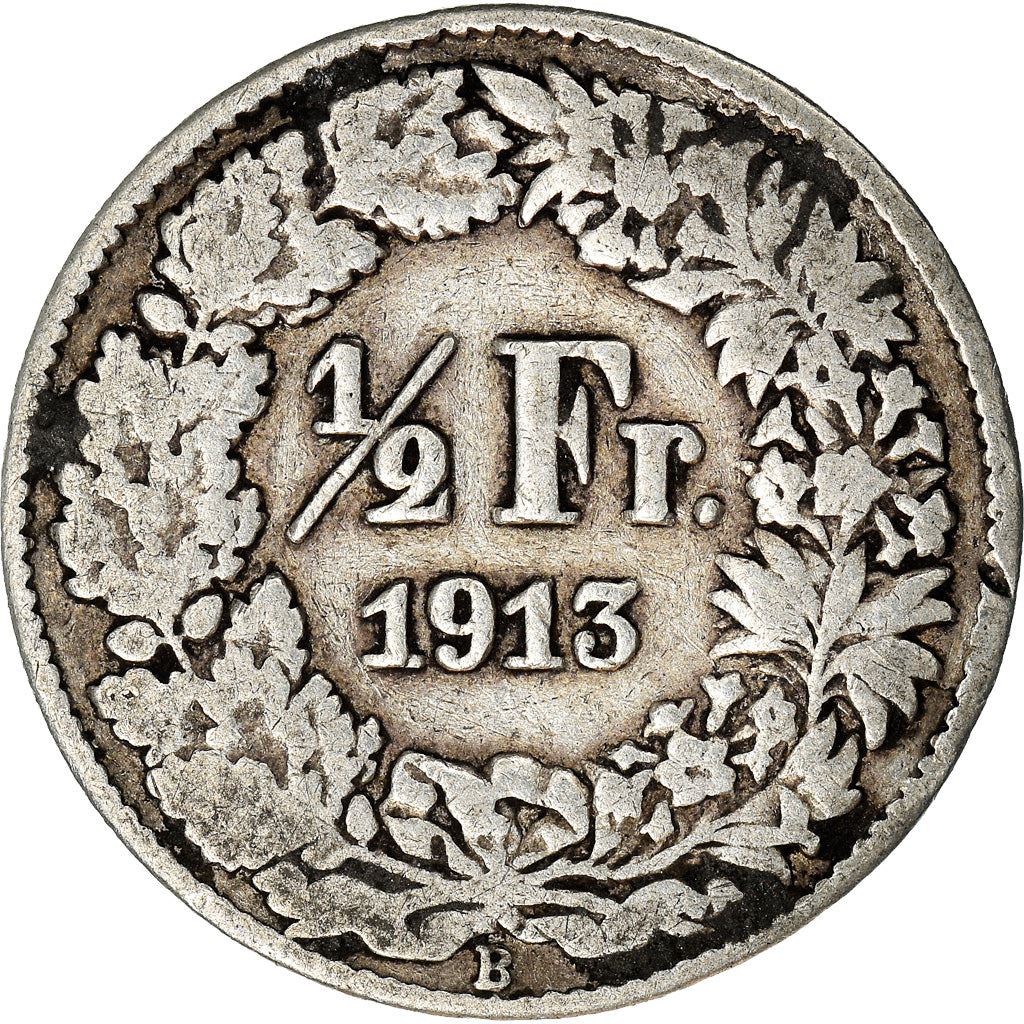 Switzerland Coin Swiss ½ Franc | Helvetia | KM23 | 1875 - 1967