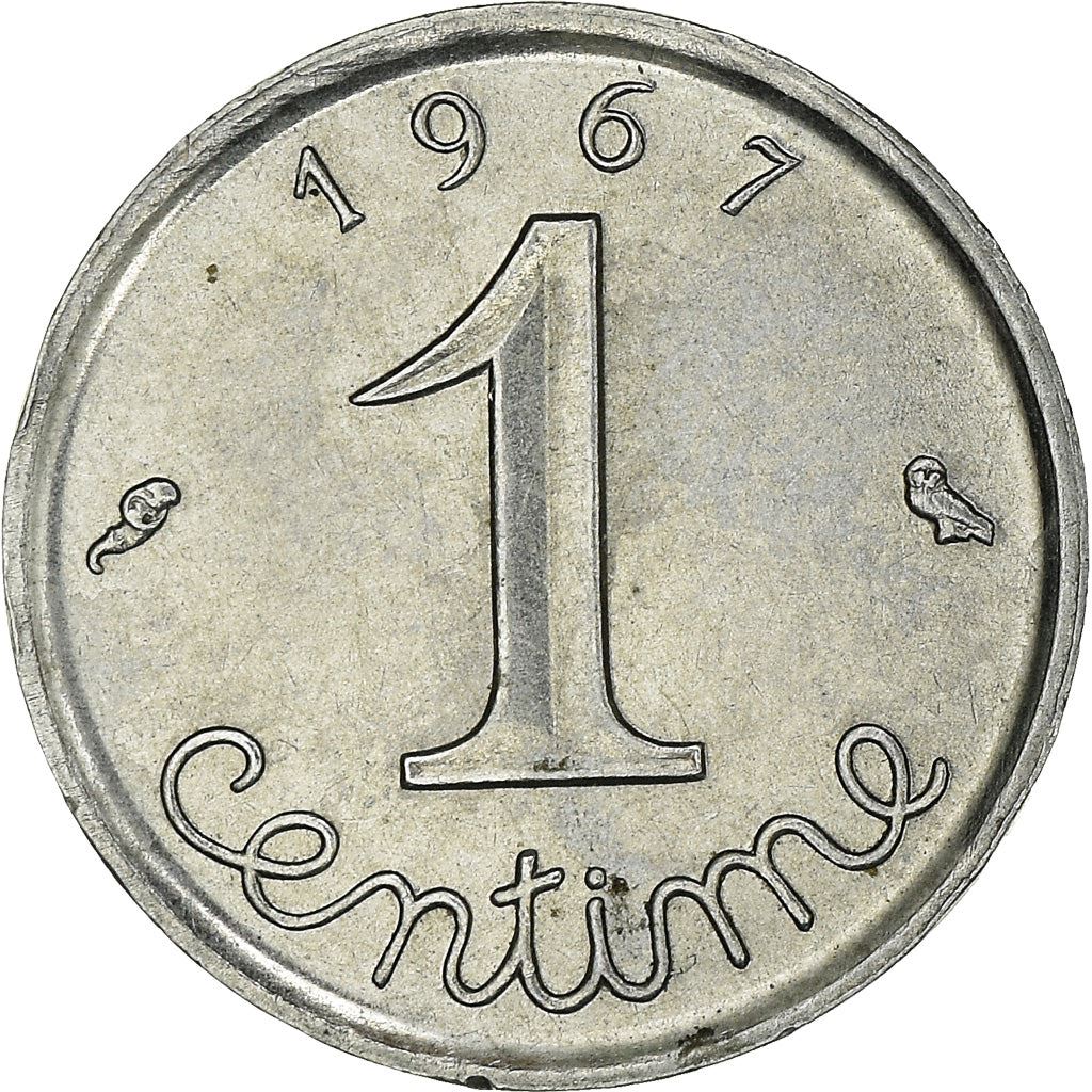 French Coin 1 Centime | KM928 | France | 1961 - 2001