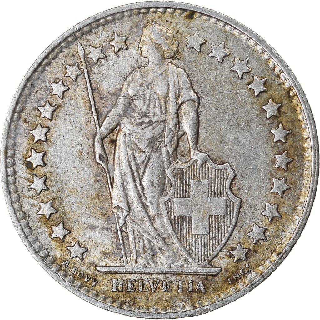 Switzerland Coin Swiss ½ Franc | Helvetia | KM23 | 1875 - 1967