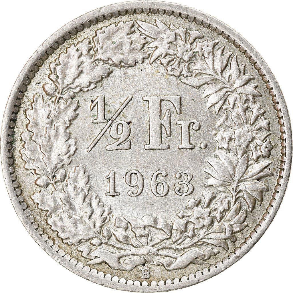 Switzerland Coin Swiss ½ Franc | Helvetia | KM23 | 1875 - 1967